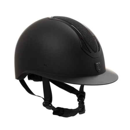 Kask Equestro Azael Wide Visor z szerokim daszkiem czarny