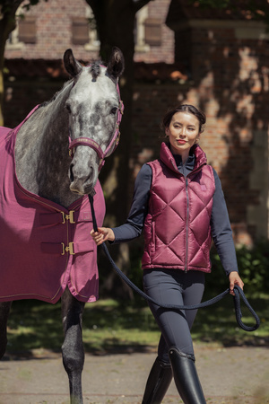 Kantar Eskadron Girth Double Pin Heritage ciemny różowy