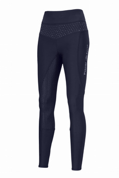 Legginsy jeździeckie Pikeur Milla Athleisure Grip granatowe