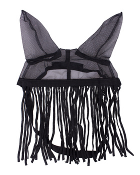 Frędzle na oczy z nausznikami czarne