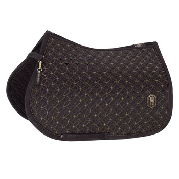 Czaprak Eskadron Highgloss Contrast Heritage ciemny brązowy