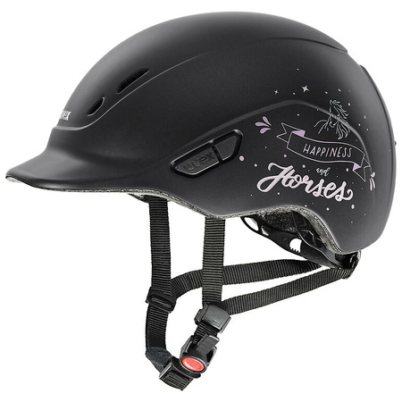 Kask Uvex Kidoxx Happyhorse czarny