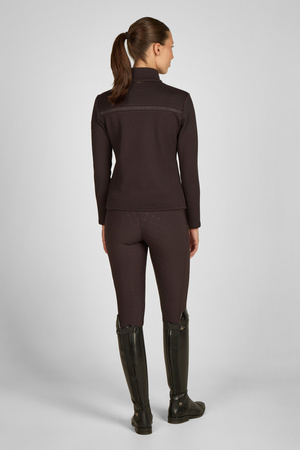 Bluza Zip-Shirt Heritage ciemny brązowy