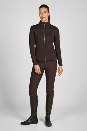 Bluza Zip-Shirt Heritage ciemny brązowy