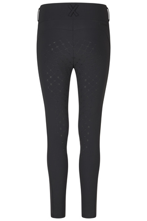 Legginsy jeździeckie Eskadron Cosy Full Grip Heritage granatowy