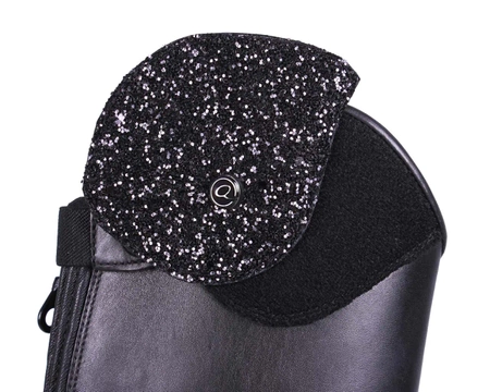 Nakładka wymienna do oficerek QHP Romy Snake niebieska