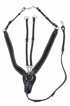 Napierśnik z wytokiem Horka czarny