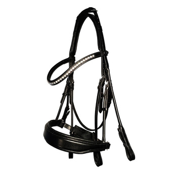 Ogłowie munsztukowe Kavalkade Comtess czarne