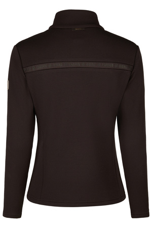 Bluza Zip-Shirt Heritage ciemny brązowy