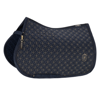 Czaprak Eskadron Highgloss Contrast Heritage granatowy