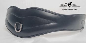 Popręg Canter Club Anatomica czarny