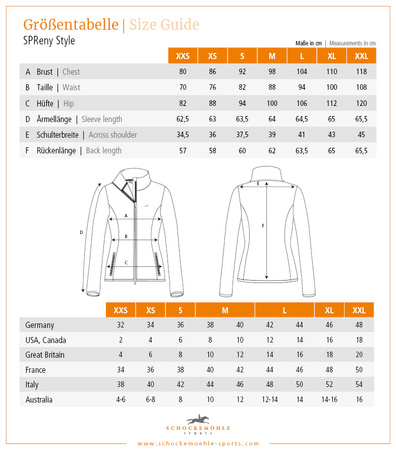 Bluza Schockemöhle SPReny niebieska