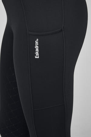 Legginsy Eskadron Tight Flex Full Grip Core czarne