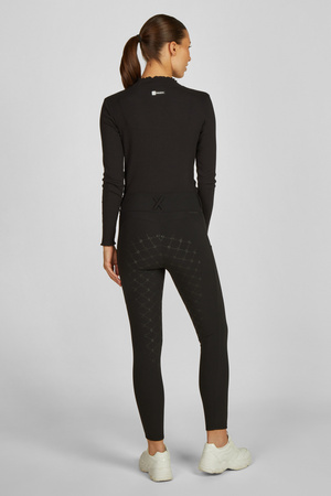 Legginsy jeździeckie Eskadron Cosy Full Grip Dynamic czarne