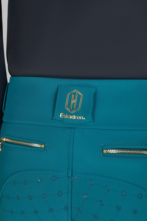 Legginsy jeździeckie Eskadron Pro Riding Tight Heritage zielone