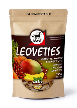 Leoveties smakołyki marchewka, mango i dzika róża 1KG