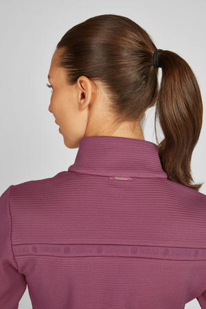 Bluza Zip-Shirt Heritage ciemny różowy