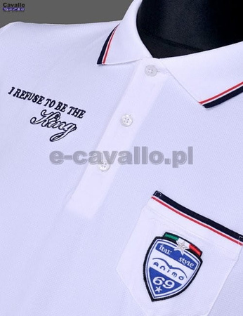 Polo męskie Animo Astra Versione A białe