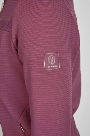 Bluza Zip-Shirt Heritage ciemny różowy