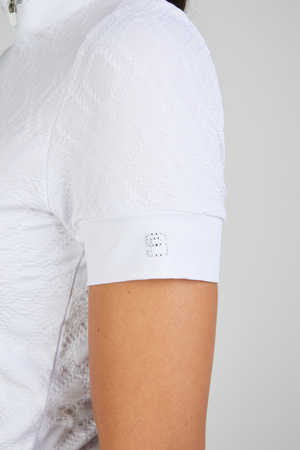 Koszulka konkursowa Pikeur Comp.Str. 7310 Sports biała