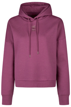 Bluza Hood Sparkle Heritage ciemny różowy