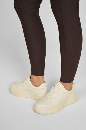 Legginsy jeździeckie Eskadron Pro Full Grip Heritage ciemny brązowy