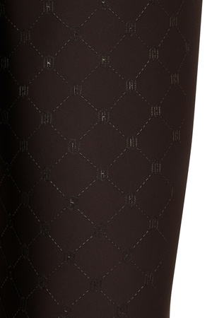 Legginsy jeździeckie Eskadron Pro Full Grip Heritage ciemny brązowy