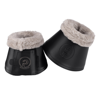 Kaloszki Eskadron Softslate Faux Fur Platinum czarne