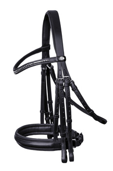 Ogłowie Schockemöhle Bloomington czarne