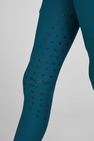 Legginsy jeździeckie Pikeur Lilith Full Grip 1491 szmaragdowe