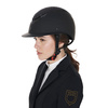 Kask Equestro Stone Wide z szerokim daszkiem czarny