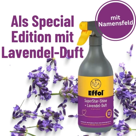 Effol SuperStar Shine Lavender spray nabłyszczający do grzywy i ogona 