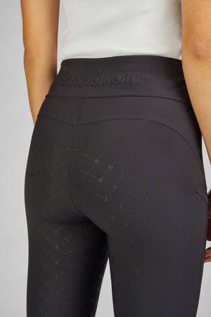 Legginsy jeździeckie Eskadron Riding Tight Pro Dynamic czarne