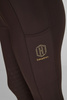 Legginsy jeździeckie Eskadron Pro Full Grip Heritage ciemny brązowy