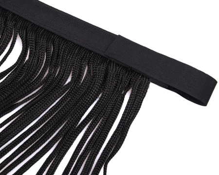 Frędzle QHP na kantar czarne