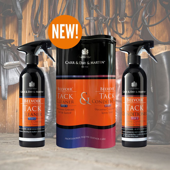 C&D&M Belvoir Tack Step 1 + Step 2 Leather Care Duo do skór