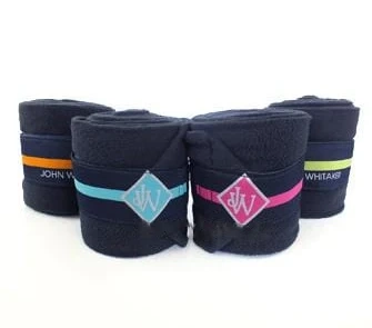 Owijki polarowe John Whitaker granatowo różowe