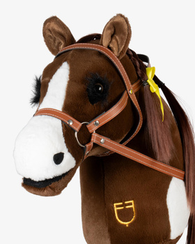 Hobby Horse Equestro brązowo biały 