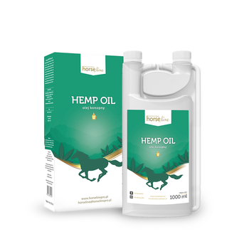 HorseLinePro Hemp Oil 1000ml olej konopny