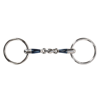 Wędzidło QHP Sweet Iron podwójnie łamane14 mm