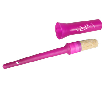 Pędzelek do kopyt z pojemnikiem ciemny róż