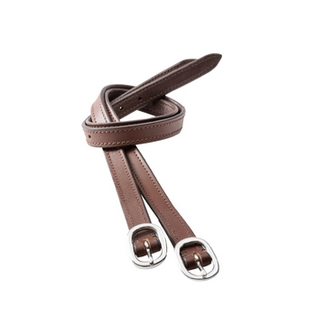 Paski skórzane do ostróg Kavalkade brązowe