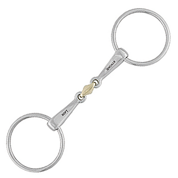 Wędzidło Stübben 2233 2xłamane 2in1