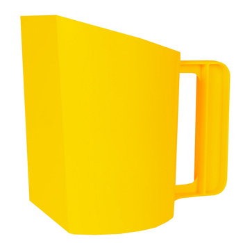 Miarka do paszy żółta