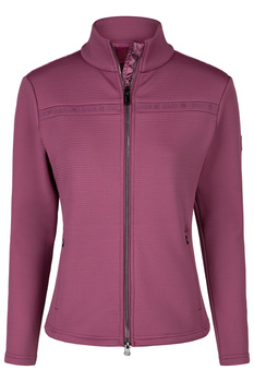 Bluza Zip-Shirt Heritage ciemny różowy