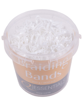 Gumki silikonowe 200g białe